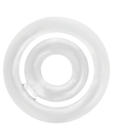 ADDICTED TOYS - POTENZ - PÉNIS C-RING CLAIR