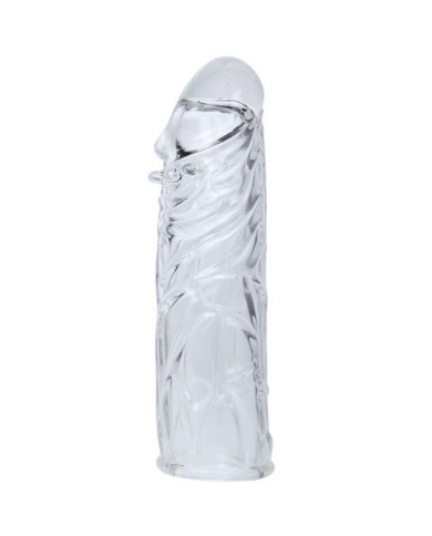 BAILE - COUVERCLE DE PÉNIS EN SILICONE TRANSPARENT 13 CM
