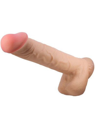PRETTY LOVE - SÉRIE SLIDING SKIN GODE RÉALISTE AVEC VENTOUSE SLIDING SKIN FLESH 26 CM