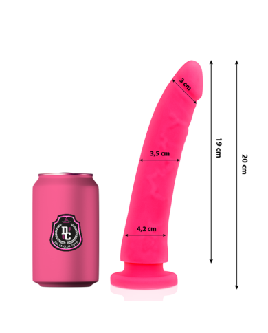 DELTA CLUB - TOYS GODE MÉDICAL ROSE EN SILICONE 20 CM -O- 4 CM