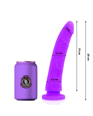 DELTA CLUB - TOYS GODE MÉDICAL LILAS SILICONE 20 CM -O- 4 CM