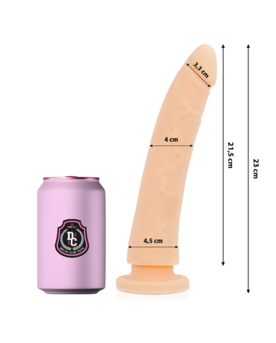 DELTA CLUB - TOYS GODE NATUREL MÉDICAL SILICONE 23 CM -O- 4.5 CM
