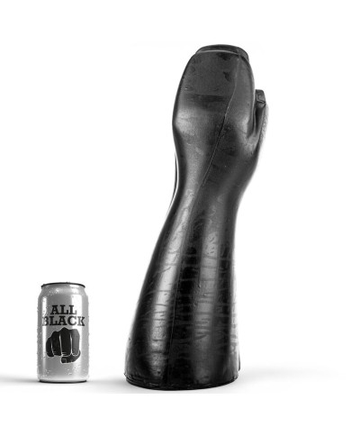 ALL BLACK - DILDO FISTING...