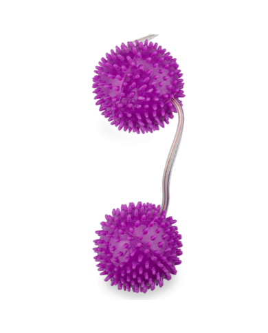 BAILE - BALLES TEXTURÉES VIOLET PROFONDEMENT PLAISIR 3.60 CM