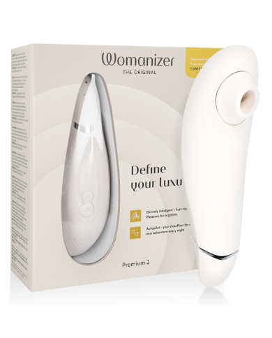 WOMANIZER - PREMIUM 2 CLITORAL STIMULATOR WARM GRAY