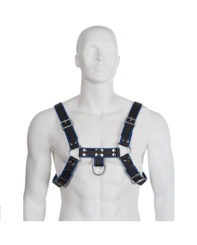 LEATHER BODY - BLAU-SCHWARZ...