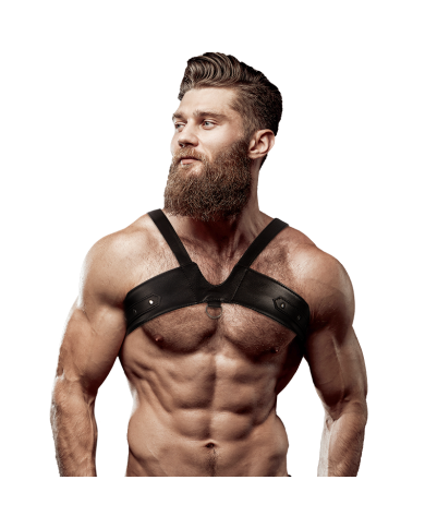 FETISH SUBMISSIVE ATTITUDE - BRUSTGURT AUS ÖKOLEDER FÜR HERREN BRIGADE