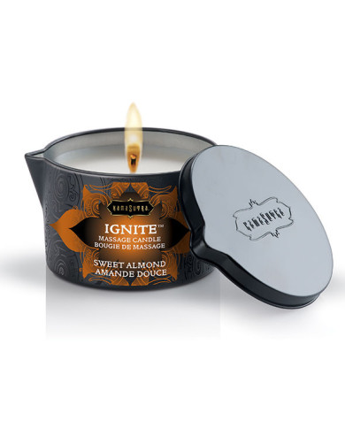 KAMASUTRA - BOUGIE DE MASSAGE AUX AMANDES MÉDITERRANÉENNES 170GR