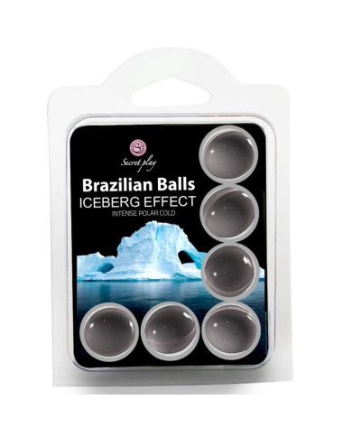 SECRET PLAY SET 6 BALLES BRÉSILIENNES EFFET ICEBERG