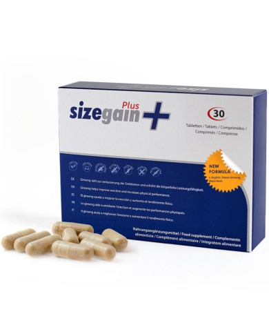 500 COSMETICS - SIZEGAIN PLUS-PILLEN ZUR VERGRÖSSERUNG DES PENIS