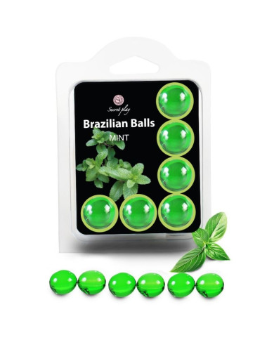 SECRETPLAY - SET 6 BALLES BRÉSILIENNES SUPERBE