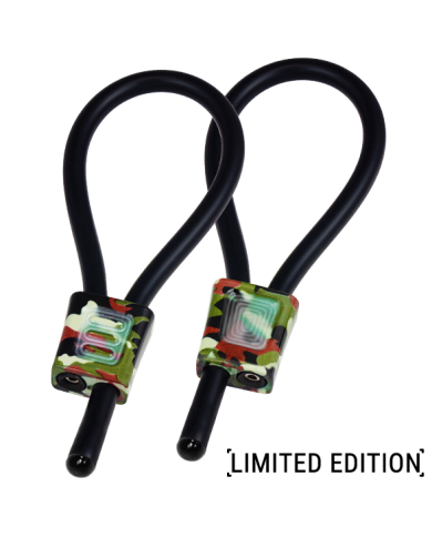 ELECTRASTIM - ANNEAUX PÉNINS RÉGLABLES PRESTIGE ELECTRALOOPS CAMOUFLAGE