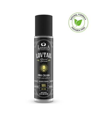 INTIMATELINE - LUXURIA WATER BASED LOVTAIL LUBRICANT PIÑA COLADA 60 ML