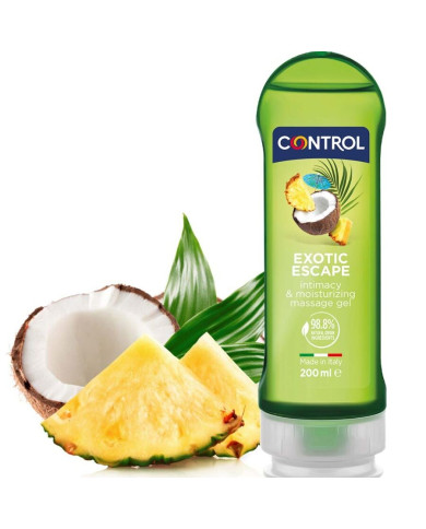CONTROL - 2 EN 1 MASSAGE & VERGNÜGEN EXOTISCH 200 ML
