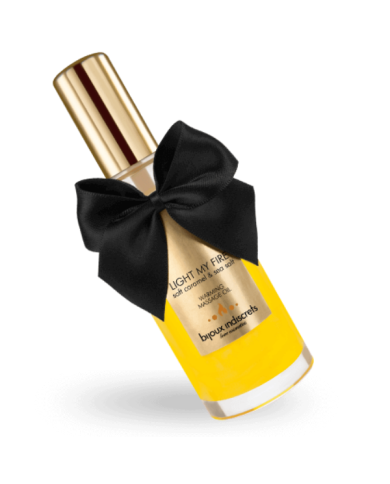 BIJOUX - HUILE DE MASSAGE EFFET CHALEUR ARÔME CARAMEL