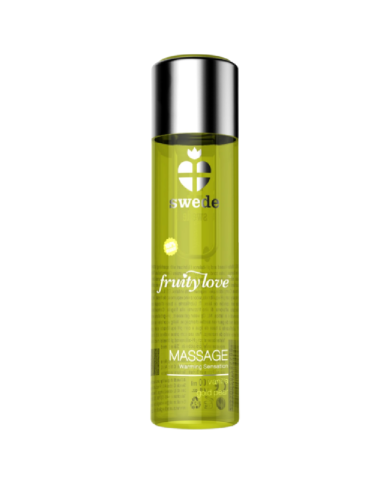 SWEDE - FRUITY LOVE MASSAGEÖL MIT WÄRMENDEM EFFEKT VANILLE UND GOLDBIRNE 120 ML