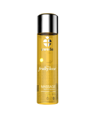 SWEDE - FRUITY LOVE MASSAGEÖL MIT WÄRMENDEM EFFEKT TROPISCHES FRUCHTIGES MIT HONIG 120 ML.