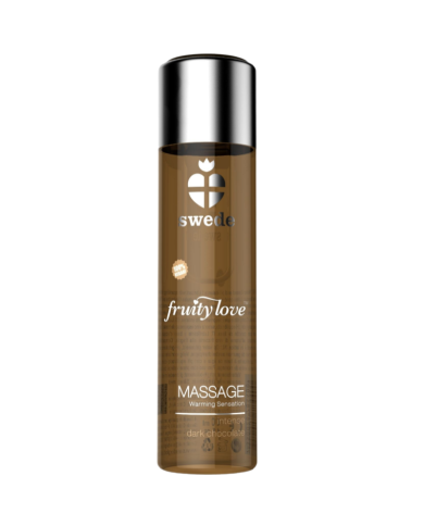 SWEDE - FRUITY LOVE MASSAGEÖL MIT WÄRMENDEM EFFEKT INTENSIVE DUNKLE SCHOKOLADE 120 ML