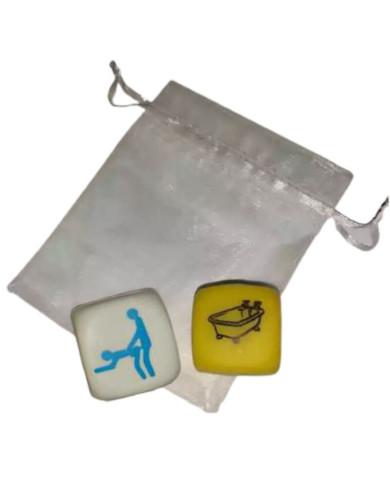 DIABLO PICANTE - JEU DE 2 DÉS KAMASUTRA POUR GARON POSTURE + PLACE