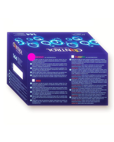 CONTROL - FINISSIMO SENSO KONDOME 144 EINHEITEN