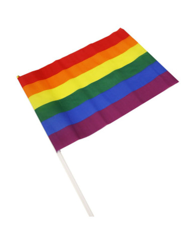 PRIDE - LGBT-FLAGGE GROßER WIMPEL