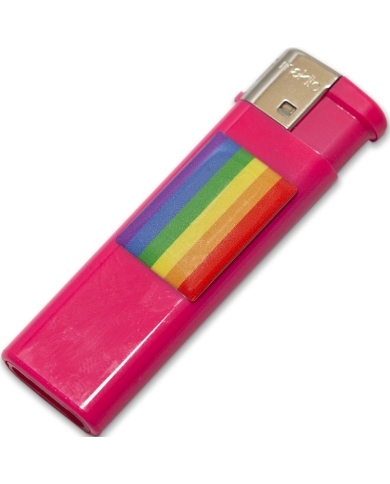 PRIDE - FEUERZEUG FARBE MIT LGBT FLAGGE