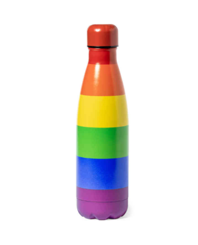 PRIDE - METALLIC HOT WATER HEATER WITH THE LGBT FLAG