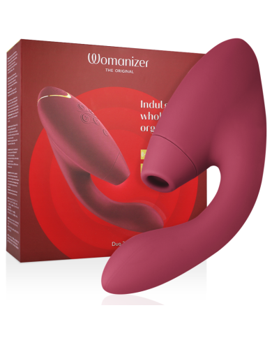 WOMANIZER - DUO 2 STIMULATEUR BORDEAUX