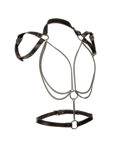 CALEXOTICS - EUPHORIA MULTICHAIN HALTER HARNESS PREMIUM ÜBERGRÖSSE