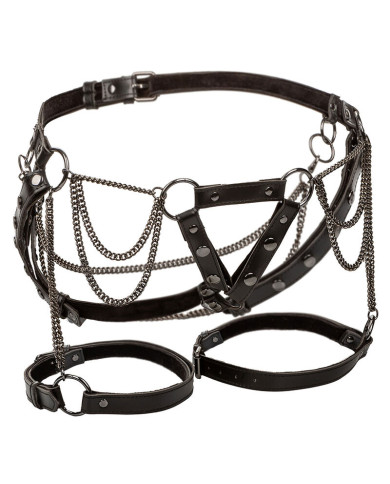 CALEXOTICS - EUPHORIA MULTICHAIN OBERSCHENKELHARNESS PREMIUM PLUS GRÖSSE