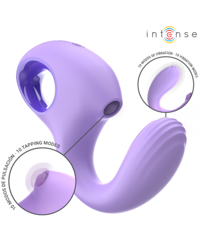 INTENSE - BAXTER VIBRATOR & STIMULATOR VIOLET