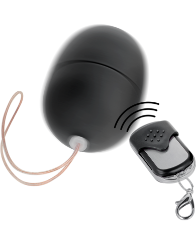 ONLINE - OEUF VIBRANT TÉLÉCOMMANDE S NOIR