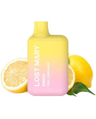 LOST MARY - BM600 NICOTINE VAPER 2% EINWEG PINK LEMONADE