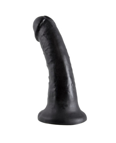 KING COCK 6" PENE NEGRO...