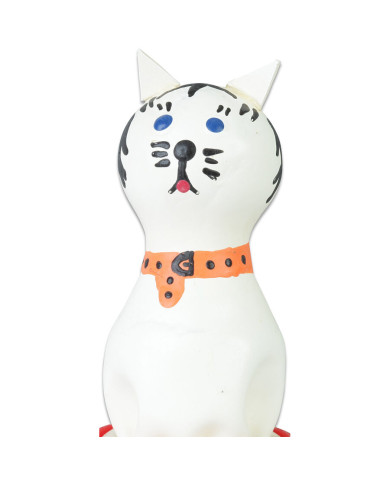 CONDOMERIE - HANDBEMALTE NEUHEITSKONDOME KATZE WEISS