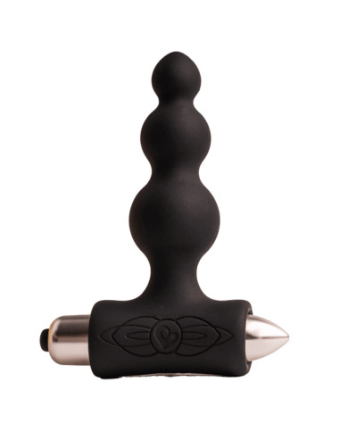 ROCKS- OFF - PETITE SENSATIONS BUBBLES ANAL PLUG VIBRATOR BLACK