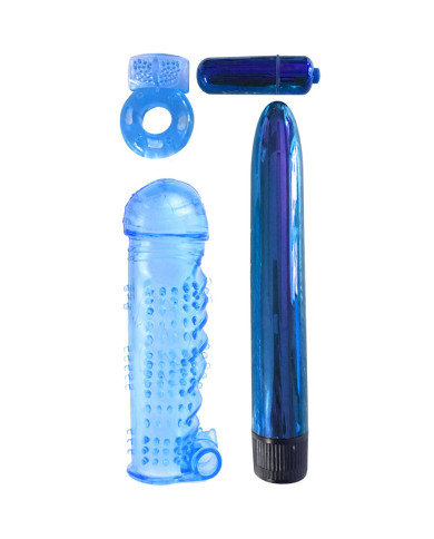 CLASSIX - KIT DE PLAISIR ULTIME POUR COUPLES AZUL