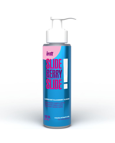 INTT RELEASES - LUBRIFIANT INTIME À BASE D'EAU KISSABLE SAVEUR MÛRE 100 ML