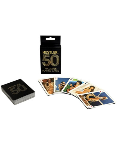 KHEPER GAMES - HUSTLER 50 FULL NUDE PLAYING CARDS