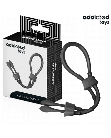 ADDICTED TOYS - ADJUSTABLE SILICONE ROPE FOR THE PENIS
