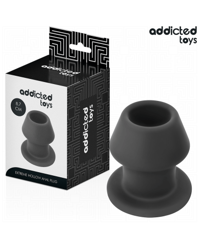 ADDICTED TOYS - EXTREM HOHL ANAL PLUG GRÖSSE M 8,7 CM