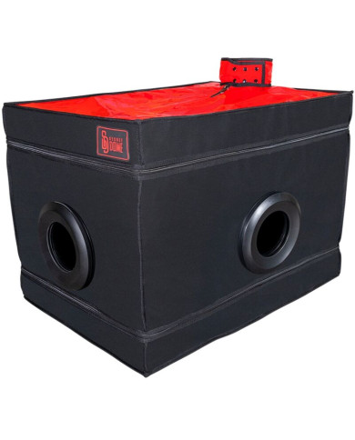 SECRET DOME - KINK CLUB LA NICHE CABINE NOIR ET ROUGE