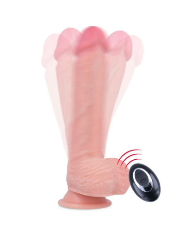ROCKARMY - VIBRATEUR EN SILICONE LIQUIDE TÉLÉCOMMANDE PREMIUM APACHE 20.5 CM -O- 4.62 CM