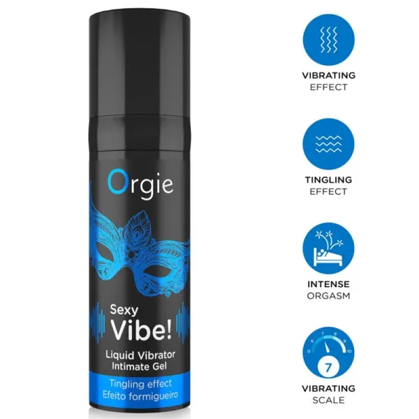 Orgie - Ambiance Sexy! Vibrateur Liquide 15 Ml