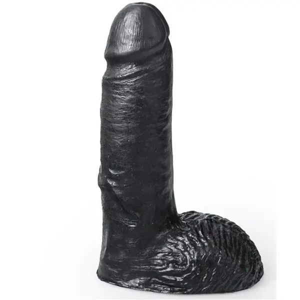 Hung System - Gode Réaliste Couleur Noir Cesar 19 Cm