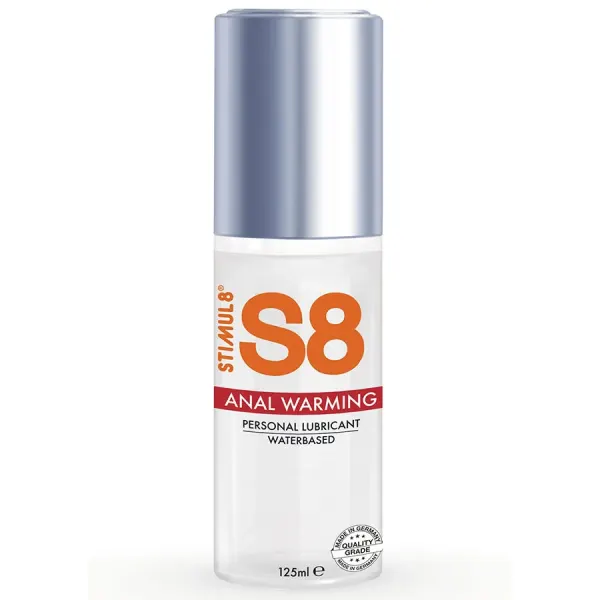 Stimul8 - S8 Lubrifiant Anal Effet Chaleur 125 Ml