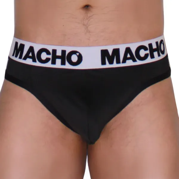 Macho - Mtg002 String Noir/Noir Xl