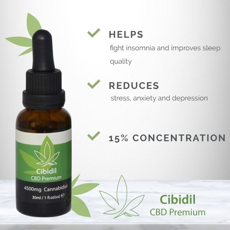 500 Cosmetics - Cibidil Huile De Cbd Relaxante 15 % 30 Ml - Image 3