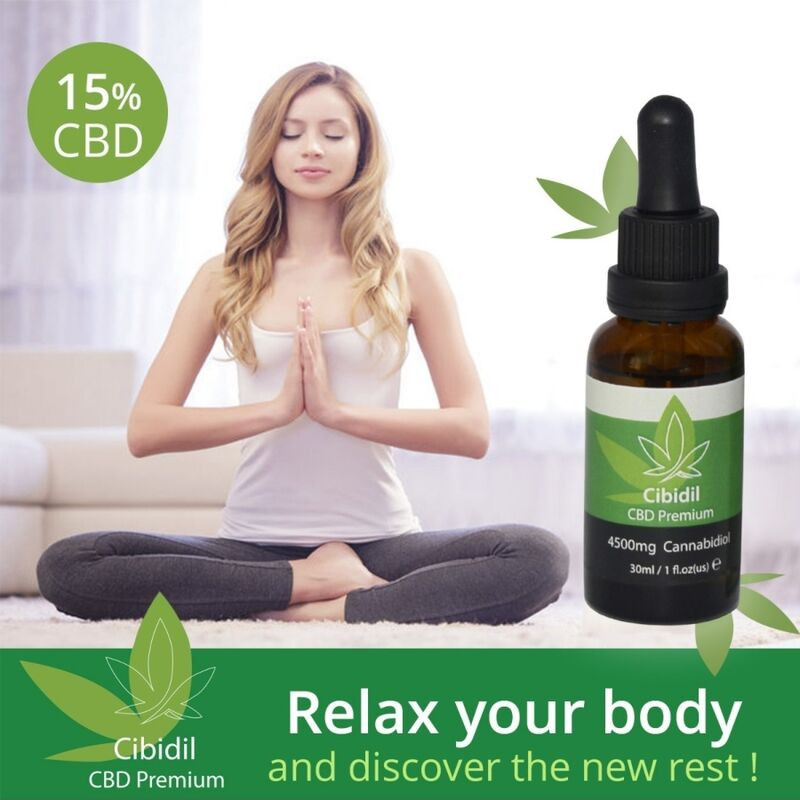 500 Cosmetics - Cibidil Huile De Cbd Relaxante 15 % 30 Ml - Image 4