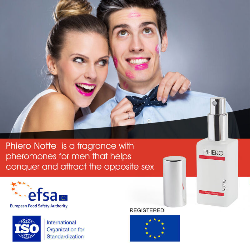 500 COSMETICS - PHIERO NOTTE PERFUME WITH PHEROMONES FOR MEN - Image 2
